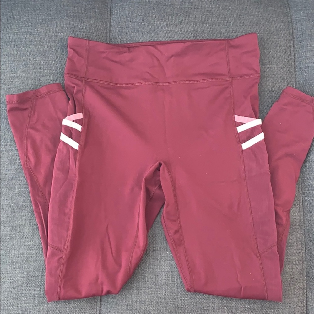 Trinity mid rise crop legging with side pockets